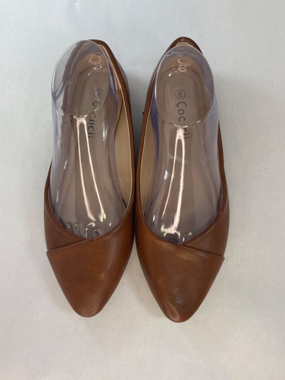 Cociicii brown women’s shoes size 9 pointed toe pre-owned